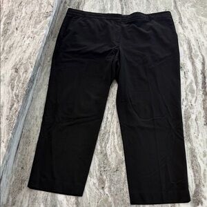 Ann Taylor Black Wide Leg Pants Size 16